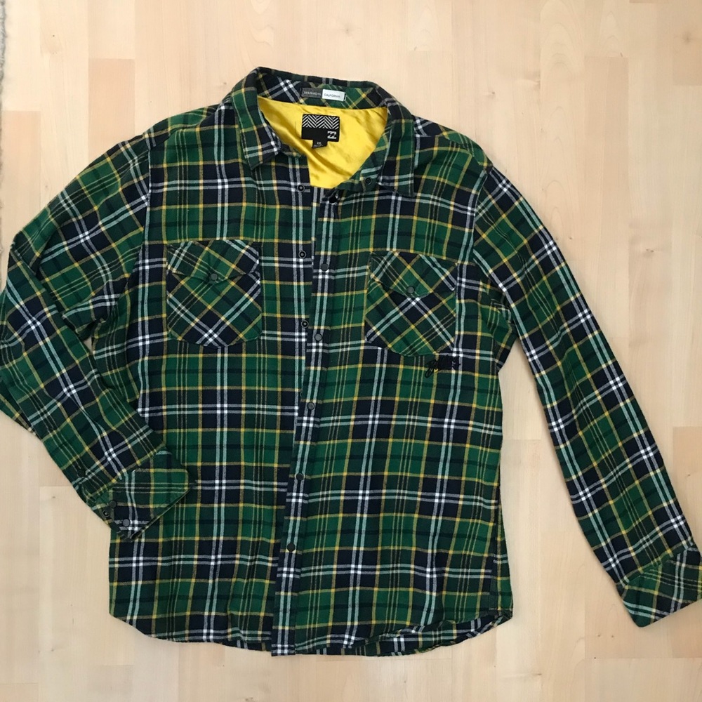 Billabong flannel shirt
